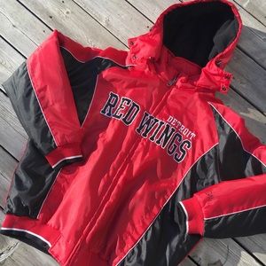 Vintage Detroit Redwings jacket by G3 carl banks